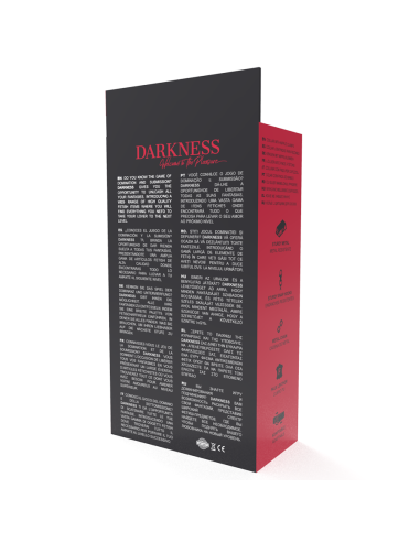 Darkness - Collar Con Pinzas Para Pezones Negro | SexPlace.MX