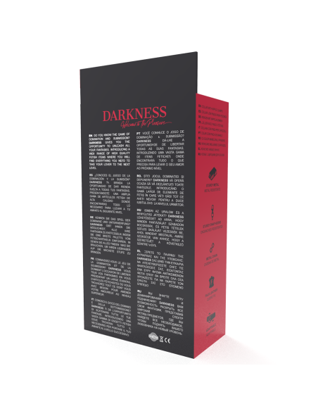 Darkness - Collar Con Pinzas Para Pezones Negro | SexPlace.MX