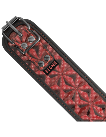 BEGME Red Edition: Collar con Cadenas y Pinzas para Pezones - Placer y Estimulación BDSM