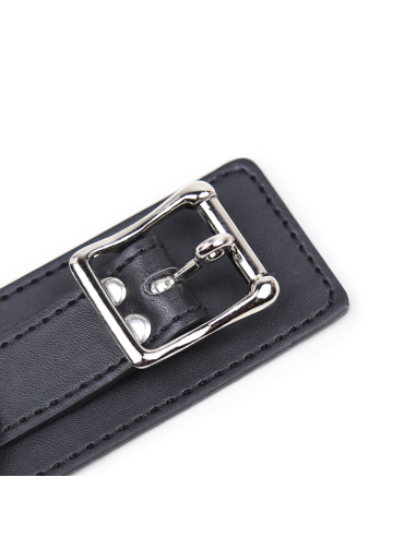 OHMAMA FETISH: Collar de Sumisión con 3 Anillas - Placer y Estilo para Todos