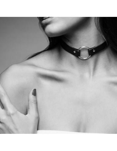 Bijoux Indiscrets Maze - Choker Negro: Tu Complemento BDSM Perfecto para Looks Atrevidos y Juegos Bondage