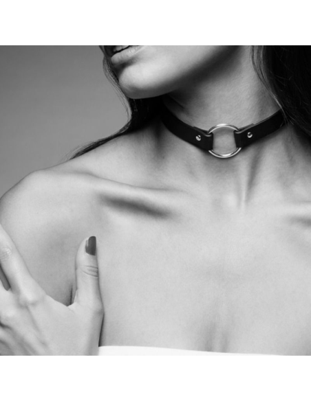 Bijoux Indiscrets Maze - Choker Negro: Tu Complemento BDSM Perfecto para Looks Atrevidos y Juegos Bondage