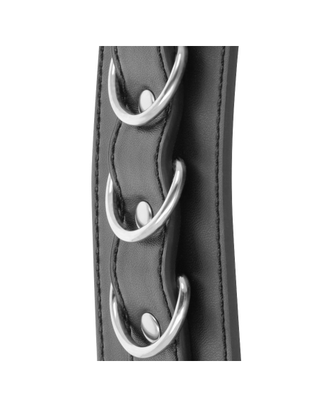 Esposas de Cuero Ajustables BLACK - DARKNESS