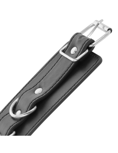 Esposas de Cuero Ajustables BLACK - DARKNESS