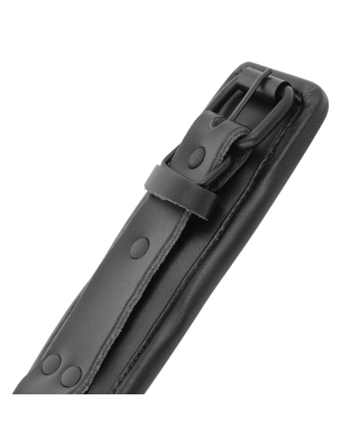 Esposas Ajustables de Piel Sintética Negro