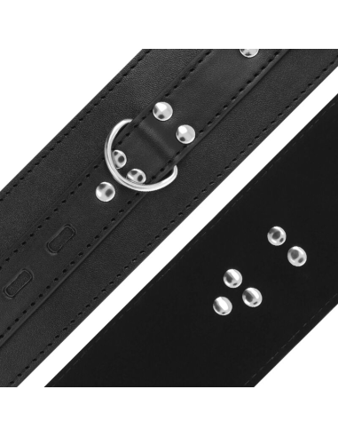 Esposas Leather Negro DARKNESS | Elegancia y Comodidad para el Placer BDSM