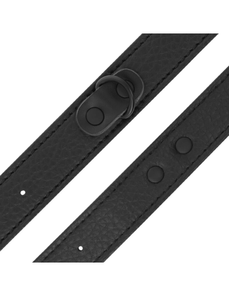 DARKNESS - Esposas Ancho Fino Texturizadas | Accesorio Sexy para Juegos BDSM
