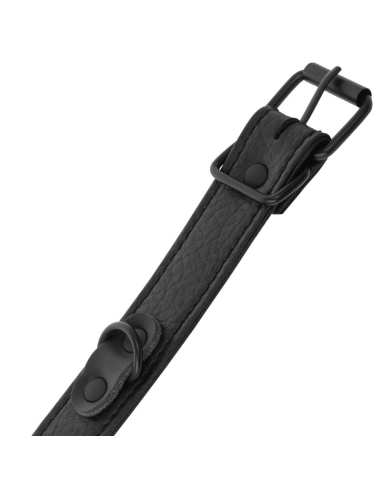 DARKNESS - Esposas Ancho Fino Texturizadas | Accesorio Sexy para Juegos BDSM