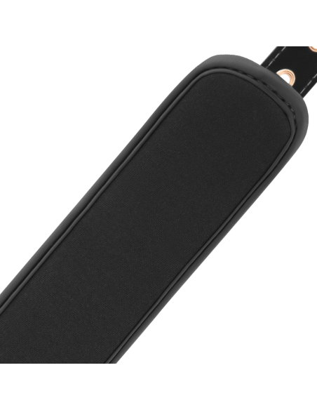 BEGME - Black Edition: Esposas para Tobillos de Neopreno Vegano para Juegos BDSM