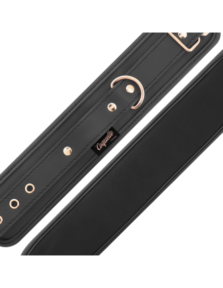 Esposas de Cuero Vegano COQUETTE CHIC DESIRE - Accesorios Sexy para Juegos BDSM