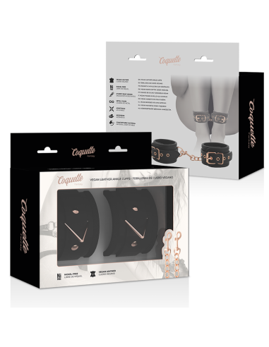 Coquette Chic Desire Fantasy: Esposas de Neopreno Vegano para Juegos BDSM, Comodidad y Estilo