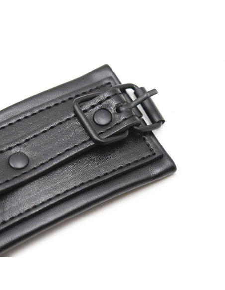 OHMAMA FETISH - Esposas de Piel Ajustables para una Experiencia Erótica Única