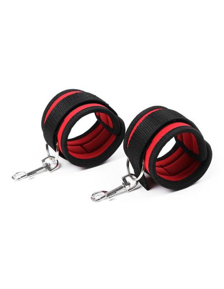 OHMAMA FETISH - Restricciones de Nylon para Muñecas | Esposas Ajustables y Seguras para Adultos