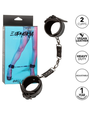 Esposas para Tobillos Euphoria de CalExotics - Control y Estilo en tus Aventuras de Bondage