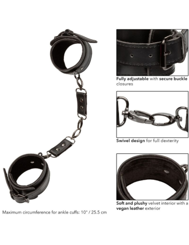 Esposas para Tobillos Euphoria de CalExotics - Control y Estilo en tus Aventuras de Bondage