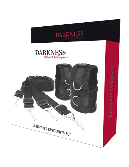 DARKNESS - Set de Ataduras para la Cama | Kit Versátil de Restricción BDSM