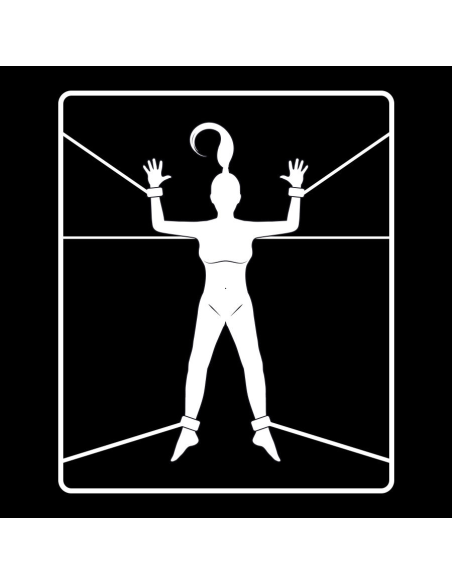 FETISH SUBMISSIVE - Set de Esposas y Ataduras BDSM de Neopreno para Placer y Control en la Cama