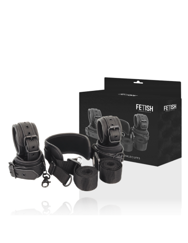 Set de Ataduras Master con 4 Esposas de Neopreno para BDSM