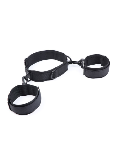 Ohmama Fetish: Esposas y Collar de Nylon para Placer y Excitación