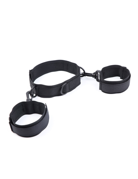 Ohmama Fetish: Esposas y Collar de Nylon para Placer y Excitación