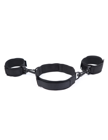 Ohmama Fetish: Esposas y Collar de Nylon para Placer y Excitación