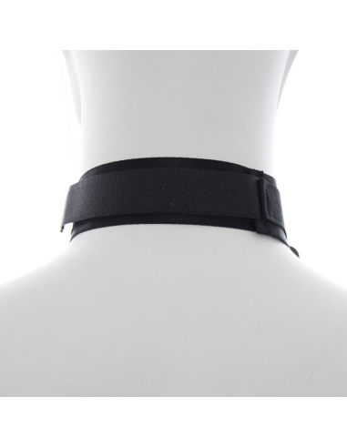 Ohmama Fetish: Esposas y Collar de Nylon para Placer y Excitación