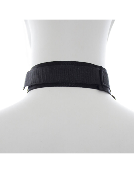 Ohmama Fetish: Esposas y Collar de Nylon para Placer y Excitación