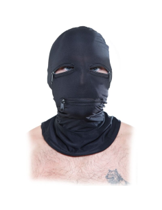 Fetish Fantasy Series: Pasamontañas con Cremalleras Negro - Control y Diversión en el Juego BDSM