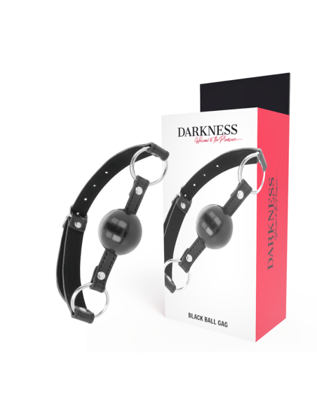 DARKNESS - Mordaza Bola Negra: Juegos Traviesos y Estilo Fetish de Calidad