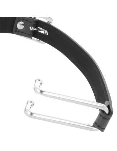 Darkness - Mordaza con Gancho Negro para Juegos Fetish y BDSM