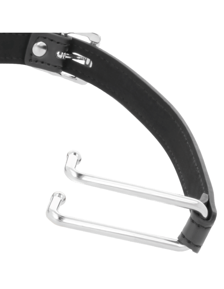 Darkness - Mordaza con Gancho Negro para Juegos Fetish y BDSM