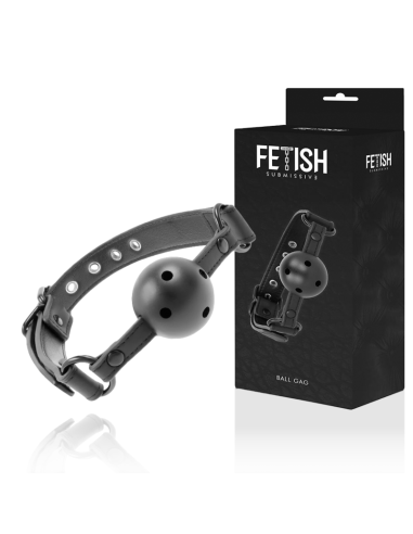 Fetish Submissive: Mordaza Transpirable Vegana para Juegos BDSM - Comodidad y Estilo