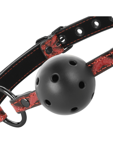 BEGME - Red Edition Mordaza Cuero Vegano para BDSM | Seguridad y Comodidad en tus Juegos