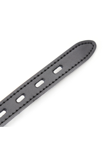 OHMAMA FETISH - Mordaza de Silicona con Correa de Piel y Candado Inclusivo | Placer y Calidad para Adultos