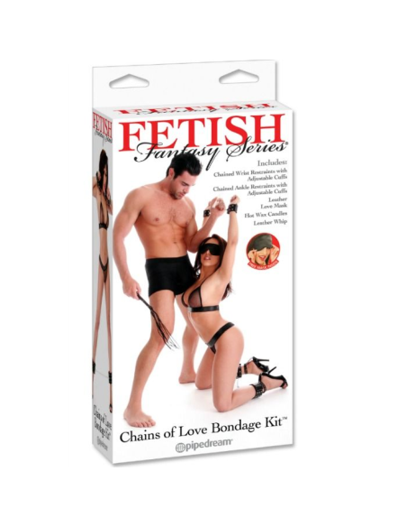 Fetish Fantasy Series: Kit de Bondage Cadenas del Amor para Novatos