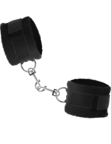 INTENSE - Set Erótico Fetish: Esposas, Antifaz y Plumero de Cuero Vegano para Placer y Sensualidad