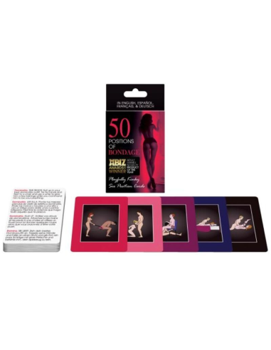 KHEPER GAMES - Cartas 50 Posiciones de Bondage | Juega y Descubre Nuevas Fantasías Sexuales