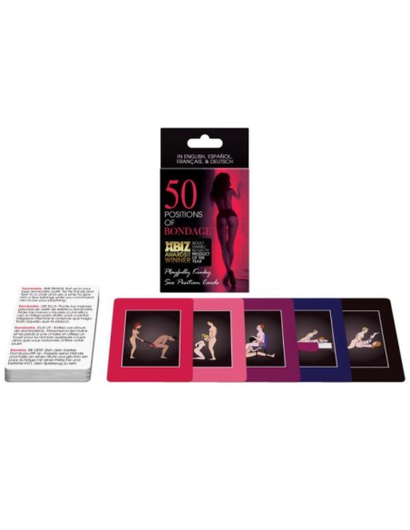 KHEPER GAMES - Cartas 50 Posiciones de Bondage | Juega y Descubre Nuevas Fantasías Sexuales