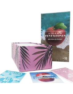 La Isla de las Tentaciones - Juego de Cartas Oficial en Español | Diversión Asegurada para 3-8 Jugadores