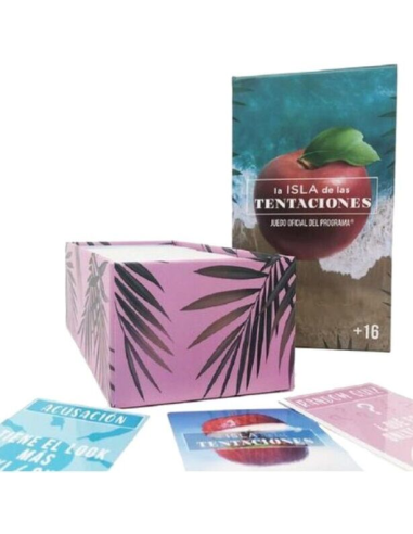 La Isla de las Tentaciones - Juego de Cartas Oficial en Español | Diversión Asegurada para 3-8 Jugadores