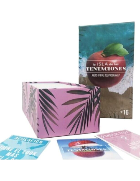 La Isla de las Tentaciones - Juego de Cartas Oficial en Español | Diversión Asegurada para 3-8 Jugadores