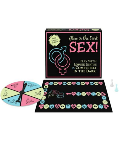 KHEPER GAMES - JUEGO GLOW IN THE DARK SEX: Diversión y Preliminares a Oscuras