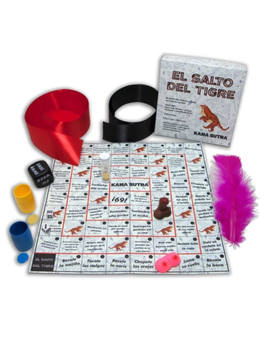 DIABLO PICANTE - JUEGO EL SALTO DEL TIGRE: Diversión Erótica para Parejas y Amigos