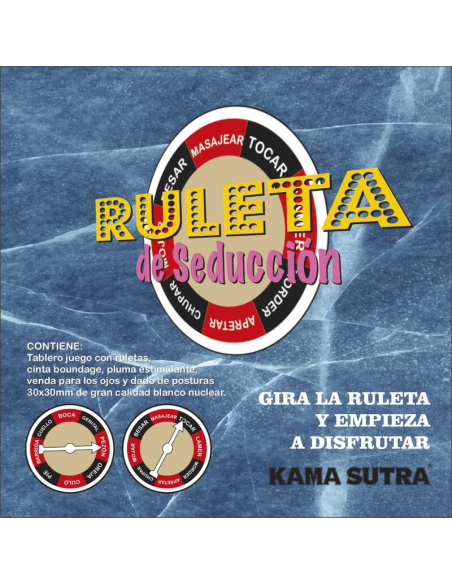 DIABLO PICANTE - Ruleta de la Seducción: Juego Kamasutra para Celebraciones Eróticas