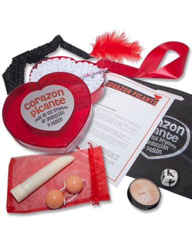 Diablo Picante: Juego Corazón Picante - Más de 100 Pruebas de Seducción y Pasión