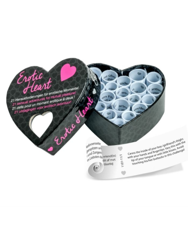 Tease & Please - Juego Erotic Heart: 21 Retos para Intimidad y Placer en Pareja