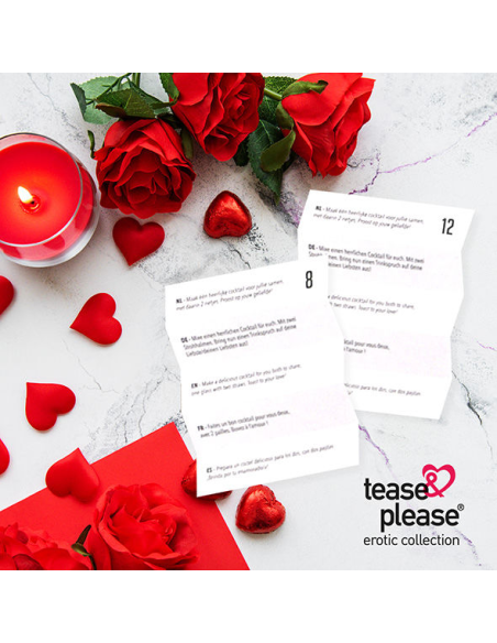 TEASE & PLEASE: Calendario de Aventuras Románticas para San Valentín - ¡24 Desafíos Sorpresa!