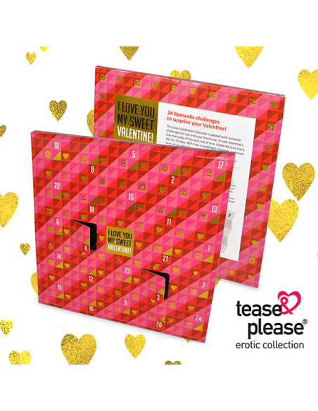 TEASE & PLEASE: Calendario de Aventuras Románticas para San Valentín - ¡24 Desafíos Sorpresa!
