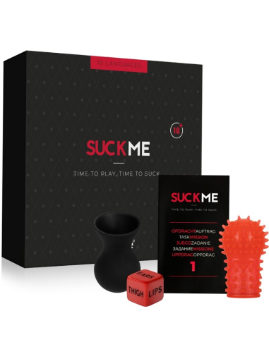 Tease & Please - Suck Me | Juego Erótico para Parejas, Explora Nuevas Sensaciones y Placer