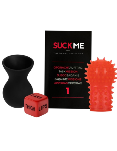 Tease & Please - Suck Me | Juego Erótico para Parejas, Explora Nuevas Sensaciones y Placer